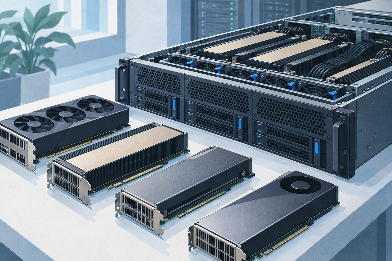 2026년 GPU 서버 선택과 구축 가이드 관련 설명용 삽화