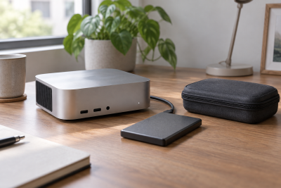 컨테이너 볼륨과 쓰기 계층, 데이터가 남는 위치 이해하기 관련 설명용 삽화
